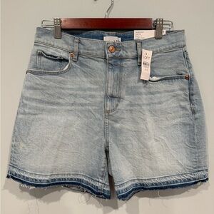 LOFT Light Blue Jean Shorts